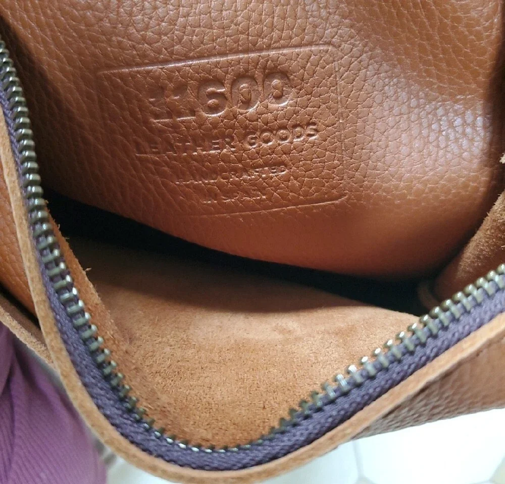 Classic Brown Leather Women's Backpack